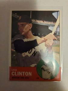 "Topps Lou Clinton 1963 #96 ex/mt envío combinado ""mira"""" - Imagen 1 de 1