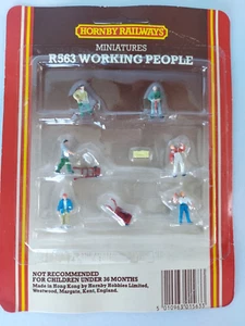 OO Gauge HORNBY RAILWAYS R563 Working People / Figures - Unopened Blister Pack - Picture 1 of 4
