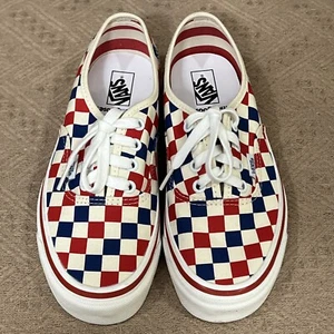 Vans Authentic Shoes - Our Legends "Mongoose" Checkered - Size 5.5/7/UK4.5/Eur37 - Picture 1 of 7