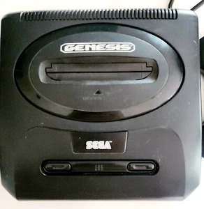 Sega Genesis Console & 2 Controllers Model MK-1631 Untested No Power Cord ELEC - Picture 1 of 3
