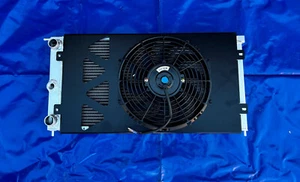 Enfriador de agua aluminio VW Golf 1 2 Passat 35i radiador aluminio Rally G60 Rallye ventilador - Imagen 1 de 2