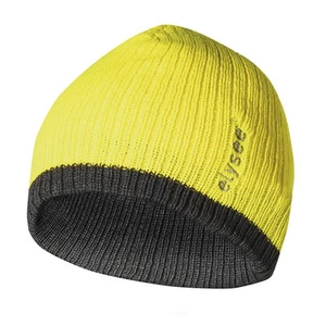 Warme Unisex Wintermütze Mütze Strickmütze 3M Thinsulate Gelb/Schwarz Beanie NEU - Bild 1 von 1