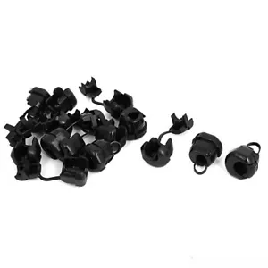 14PCS 6N-4 Cable Grommet - Black Strain Relief Bushing Electric - Picture 1 of 2