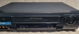 Reproductor/grabador VHS estéreo Hi-Fi de 4 cabezales Sony SLV-N51 VCR PROBADO FUNCIONA SIN CONTROL REMOTO - Imagen 1 de 19