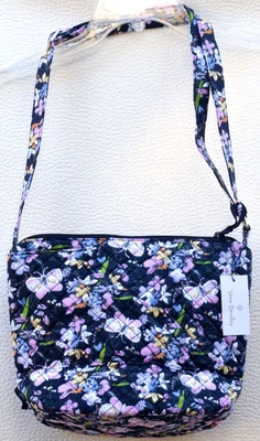 Vera Bradley Bucket Crossbody in Bloom Boom Navy.  NWT - Image 1 of 4