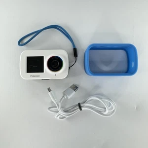 Polaroid iD922KIT 4K Waterproof Camera Digital Video White LCD Case USB Cable - Picture 1 of 12