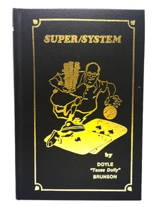 Super/System: A Course in Power Poker by Doyle Brunson - 2nd Edition 8th Print - Picture 1 of 10