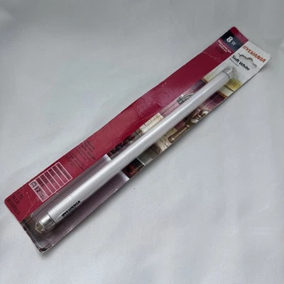 Sylvania 8 Watt Utility Cool White 12" Light Bulb Miniature BiPin Base NOS T5 - Image 1 of 4