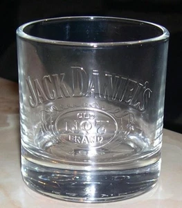 Jack Daniel's Old No. 7 Brand "Rocks" Glass, 3 1/4" Tall, 2 Available - Picture 1 of 1