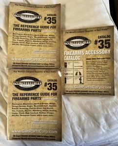 (3) VOL. GUN PARTS NUMRICH CORP. REFERENCE GUIDE FIREARMS PARTS LG SC VOl 1,2 3 - Picture 1 of 4