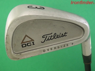 Titleist DCI OVERSIZE Plus Single 3 Iron Graphite Firm TriSpec Shaft Mens RH - Image 1 of 4