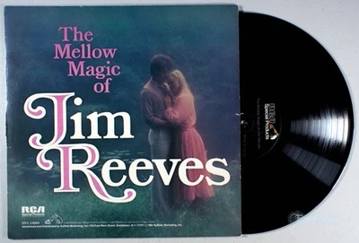 Jim Reeves - The Mellow Magic of (1981) Vinyl LP •PLAY-GRADED• Best of - Image 1 of 2