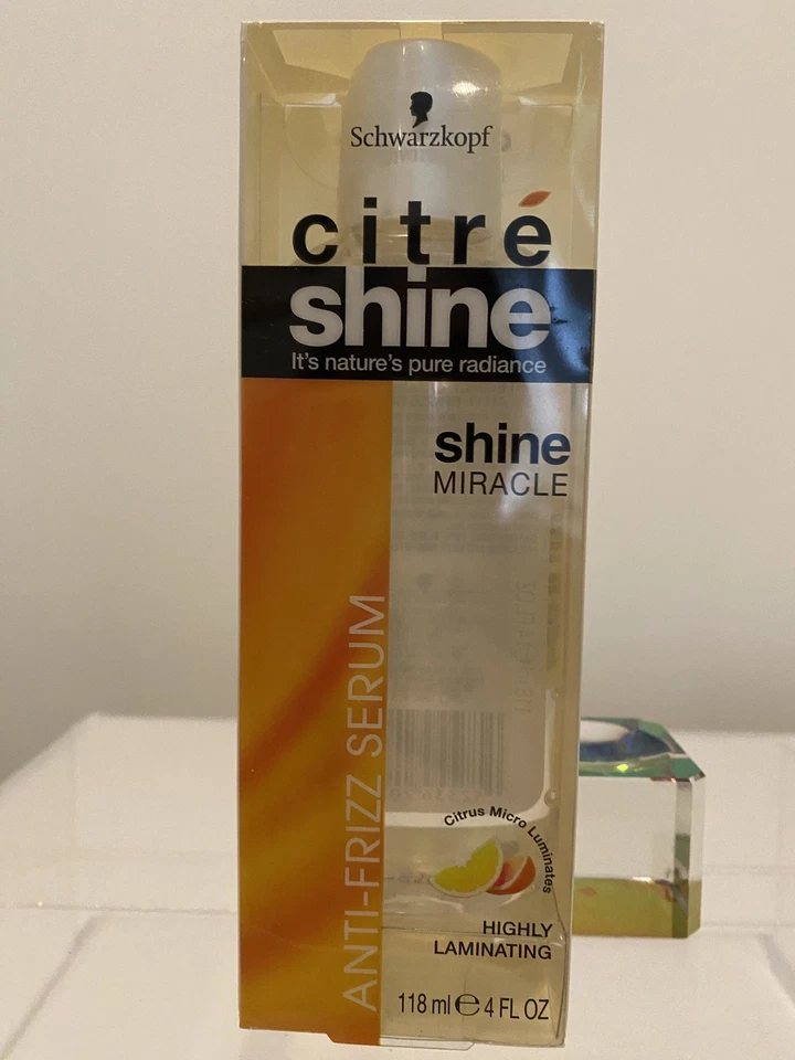 Citre Shine Miracle Anti-frizz Serum, 4-Ounce