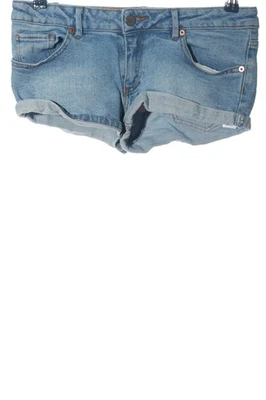 ASOS Pantalón corto de tela vaquera Mujeres Piratas Talla EU 34 azul look casual - Imagen 1 de 4