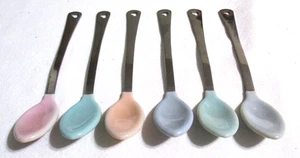 Munchkin Baby Spoons - Qty 6 - Stainless - Multi Color - Picture 1 of 2