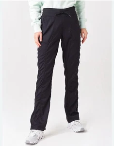 The North Face Aphrodite Straight Slim Leg Pull-OnPants Black Large - Picture 1 of 8