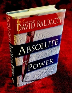 ABSOLUTE POWER SIGNED 1996 Baldacci FIRST PRINTING Hardcover Author’s First Book - Picture 1 of 8