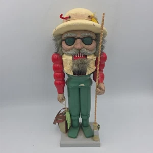 Vintage BRN Nutcracker Fisherman - Picture 1 of 11