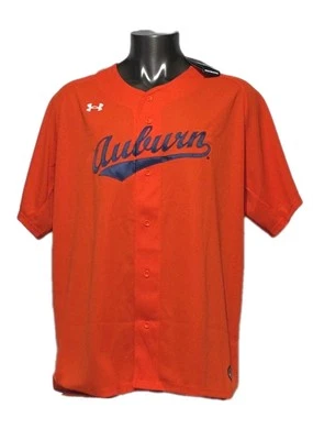 Camiseta Auburn Tigers tamanho 2XL Under Armour beisebol masculina autêntica XXL - Imagem 1 de 4