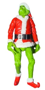 2000 Playmates Santa Grinch How The Grinch Stole Christmas 4" Figur Jim Carrey - Bild 1 von 6