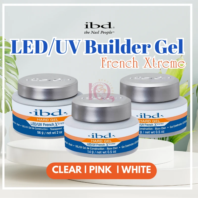 IBD Builder Gel French Xtreme 0.5 oz LED/UV NEW[Clear/White/Pink- Pick Any] - Image 1 of 1