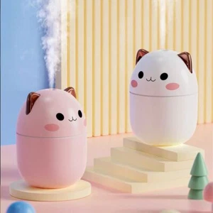 Air Humidifier USB Office Bedroom Car Purifier Led Cool Mist Silent Spray Home M - Picture 1 of 72