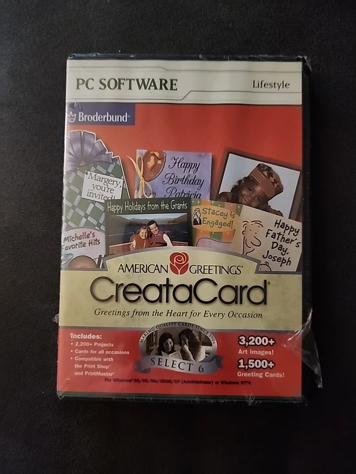 Broderbund American Greetings CreataCard Select 6 - Image 1 of 1