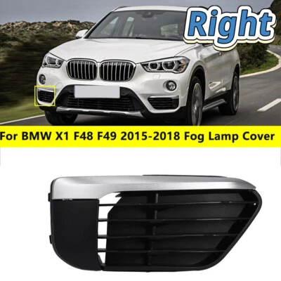 Cubierta de bisel de parrilla inferior derecha para parachoques BMW X1 F48 F49 2015-2018 Foto 1 de 4