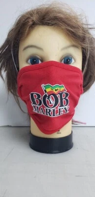 Bob Marley CUSTOM 100% COTTON FACE MASK - Image 1 of 3