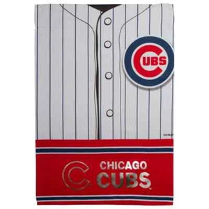 Chicago Cubs 29" x 43" Vertical Double-Sided Jersey House Flag - Picture 1 of 2