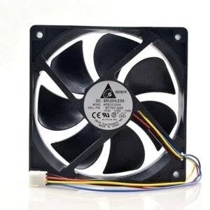 1PCS NEW Delta AFB1212VH PWM 12025 12V 0.60A cooling fan 120*120*25mm Fast Ship - Picture 1 of 2
