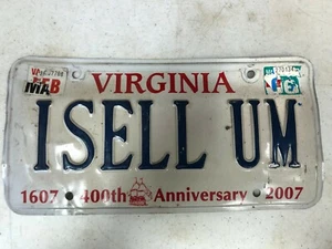 2007 VIRGINIA 400th Anniversary License Plate I SELL UM - Picture 1 of 1