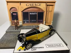 1/43 HECO/ MINIATURES LYON Bugatti T. 46, Roadster Ottin. France - Picture 1 of 4