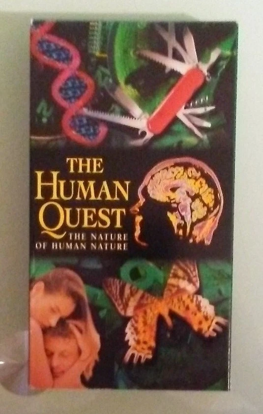 THE HUMAN QUEST the nature of human nature     VHS VIDEOTAPE  - Image 1 of 1