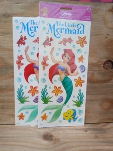 Disney The Little Mermaid Stickers 4 Sheets - Picture 1 of 2