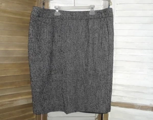 Falda para mujer Lane Bryant talla 18 mezcla de lana forrada cremallera lateral nueva - Imagen 1 de 7