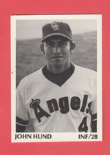1975 TCMA Minor League John Hund - Quad-City Angels