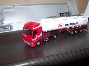 Iveco euro star Sella serbatoio ""Fm martinelli"" TRASPORTO LATTE AMW 1:87 in imballo originale - Foto 1 di 10