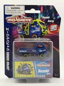 Majorette Japan Series 1:64 Blue Suzuki Carry Tuning Parts Included New - Picture 1 of 6