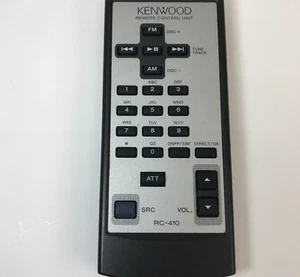 KENWOOD RC-410 CAR STEREO REMOTE KRC-435 KRC-535 KRC-665 KDC-419 KDC-519 KDC-719 - Picture 1 of 7