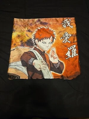 Наволочка Naruto - 15x15 дюймов на молнии, аниме манга бывшая в употреблении  - Изображение 1 из 4