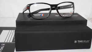 TAG HEUER New Eyeglasses Phantom Black Marble TAG 533 003 52 18 140 - Picture 1 of 12