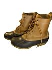 Bean Boots L.L. Bean Size 8 W Duck Boots 175064 Made in Maine USA Women's