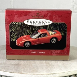 Hallmark Keepsake Christmas Ornament 1997 Corvette Red Classic American Cars - Picture 1 of 9