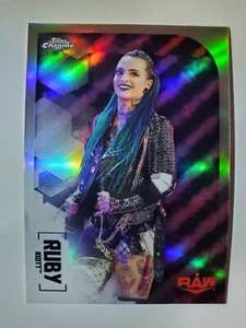 2020 Topps Chrome WWE REFRACTOR - #53 RUBY RIOTT - Picture 1 of 2
