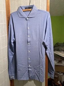 BRAND NEW MARINELLA SPOSE UOMO MADE IN ITALY XXL 100% COTTON SHIRT LONG SLEEVE - Picture 1 of 5
