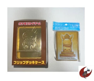 64 sheets Pokemon Center Osaka Limited Flip Deck Case and Deck shield Billiken - Picture 1 of 5
