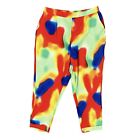 L'Atiste by Amy Sz 2X Tie Dye Pants Relaxed Fit High Rise Baggy Clown Multicolor