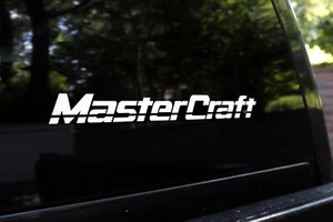 Mastercraft Boat Decals SET OF 2 Vinyl Decal Stickers - Bild 1 von 4