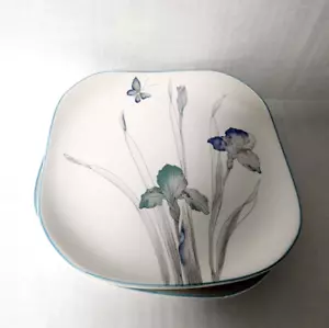 Sango Atrium Salad Plates (4) Discontinued 7 1/2" square - Picture 1 of 5